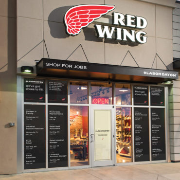 Red Wing Shoe Co. Promotes Jobs Over Boots for Labor Day